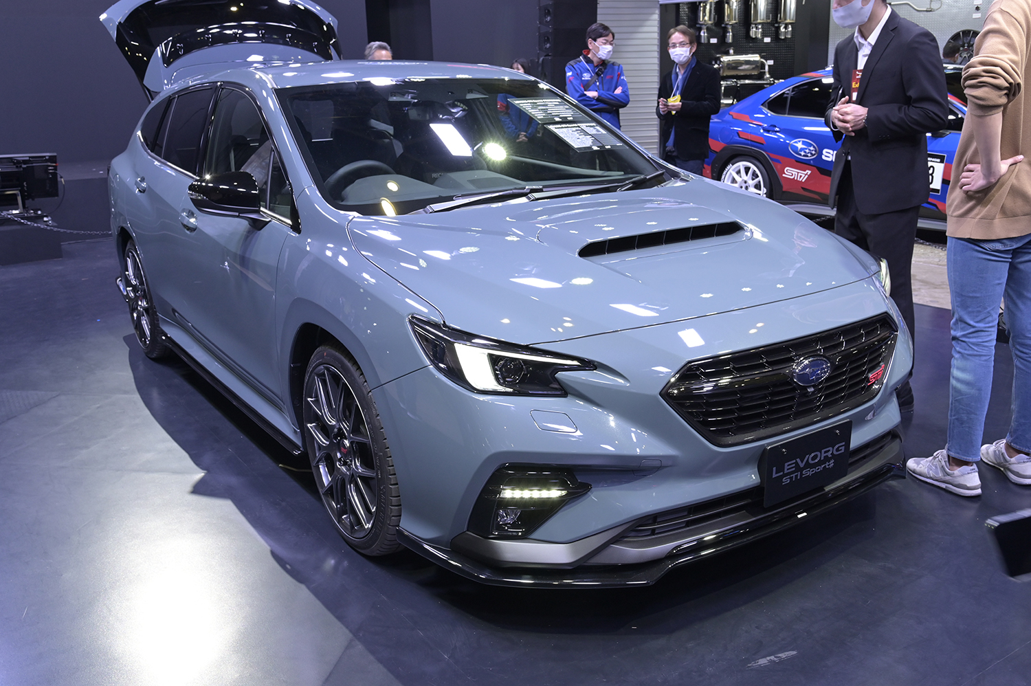 東京オートサロン2023のSUBARU／STIブース