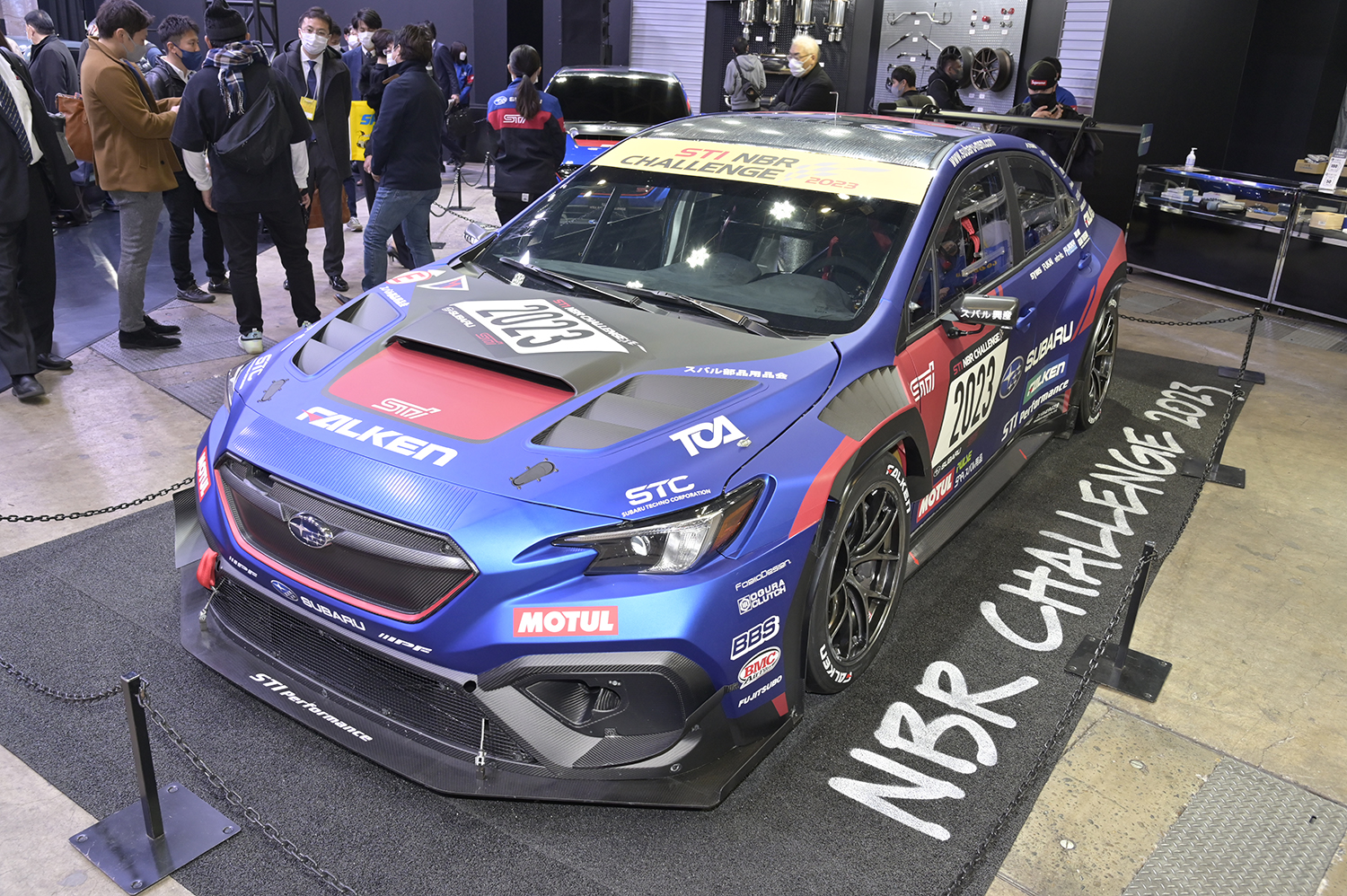 東京オートサロン2023のSUBARU／STIブース 〜 画像16