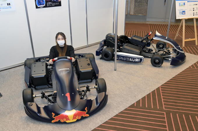 フェルスタッペンのマシンに着座もできる！　ホンダの「e:TECHNOLOGY」ブースで未来を先取り体験【東京オートサロン2023】