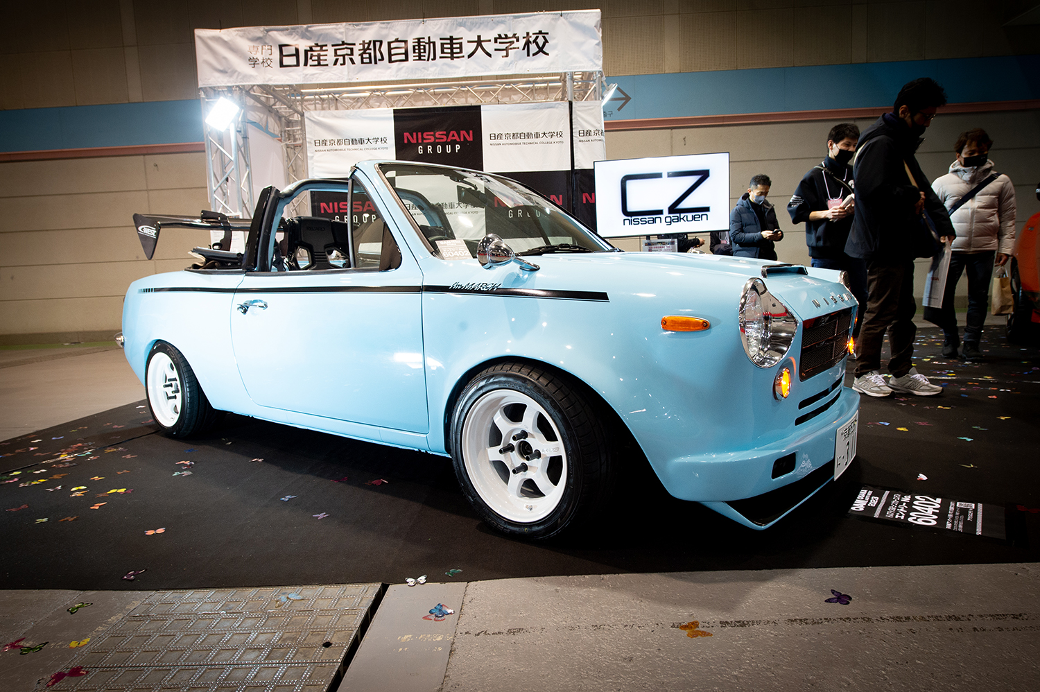 日産自動車大学校の生徒が作り上げたカスタムカー「Neo Fairlady」