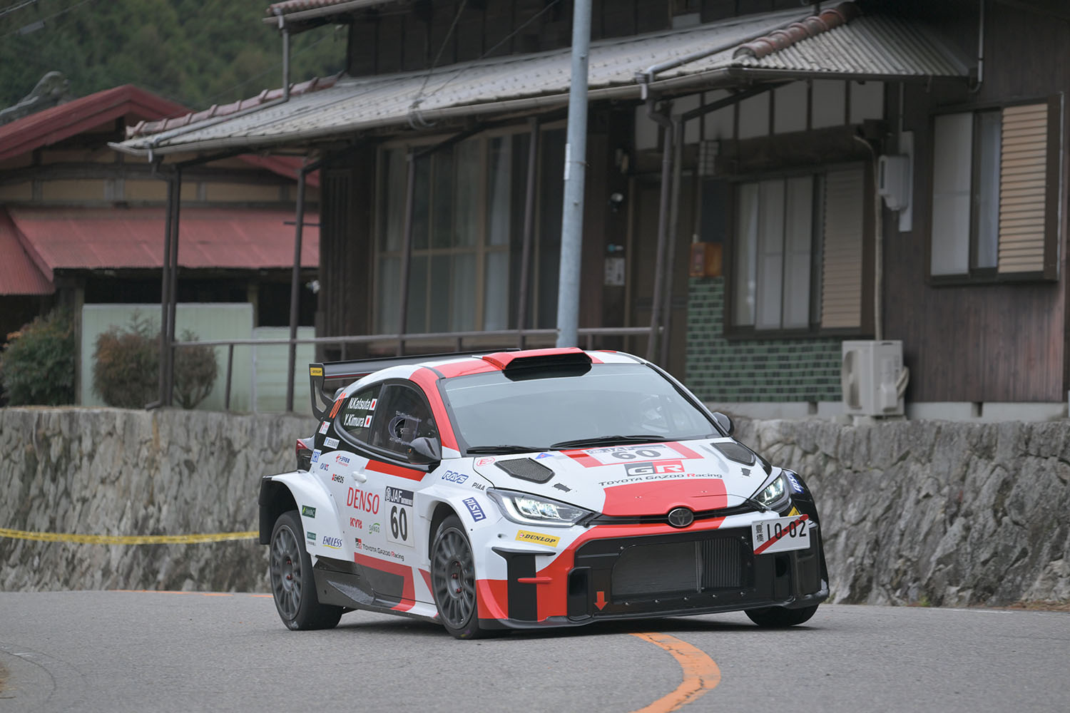 2023年の新城ラリーに参戦した「GRヤリスRally2」＆「GRヤリスGR4 DAT