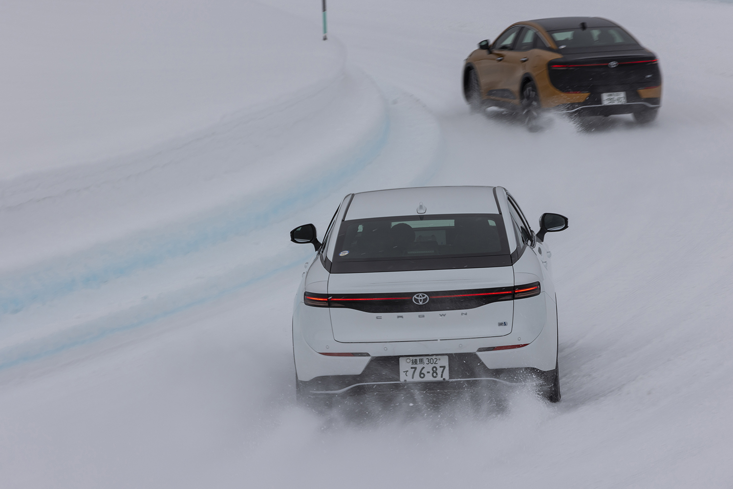 新型クラウン・クロスオーバーの雪上試乗 〜 画像27