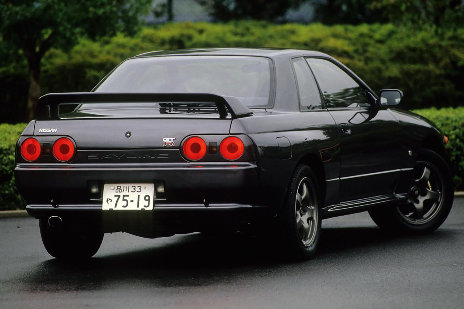 日産スカイラインGT-R（R32）のリヤスタイリング