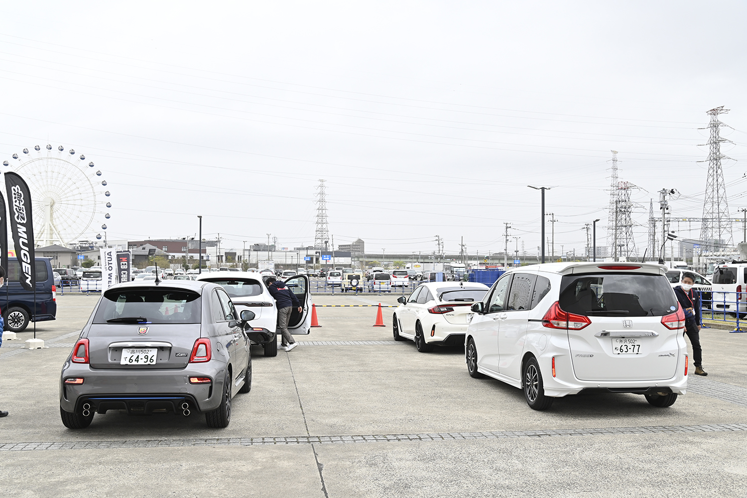 メーカー純正チューニングによる現行モデルの試乗会