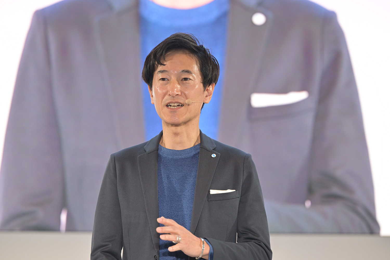 BMWブランド・マネジメント・ディビジョン本部長の遠藤克之輔氏