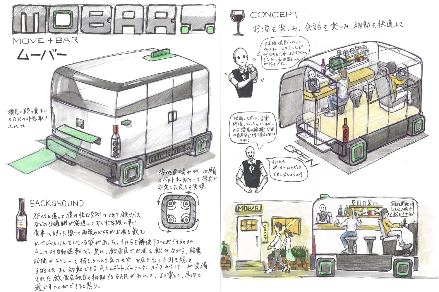 加藤凜さん「MOBAR」