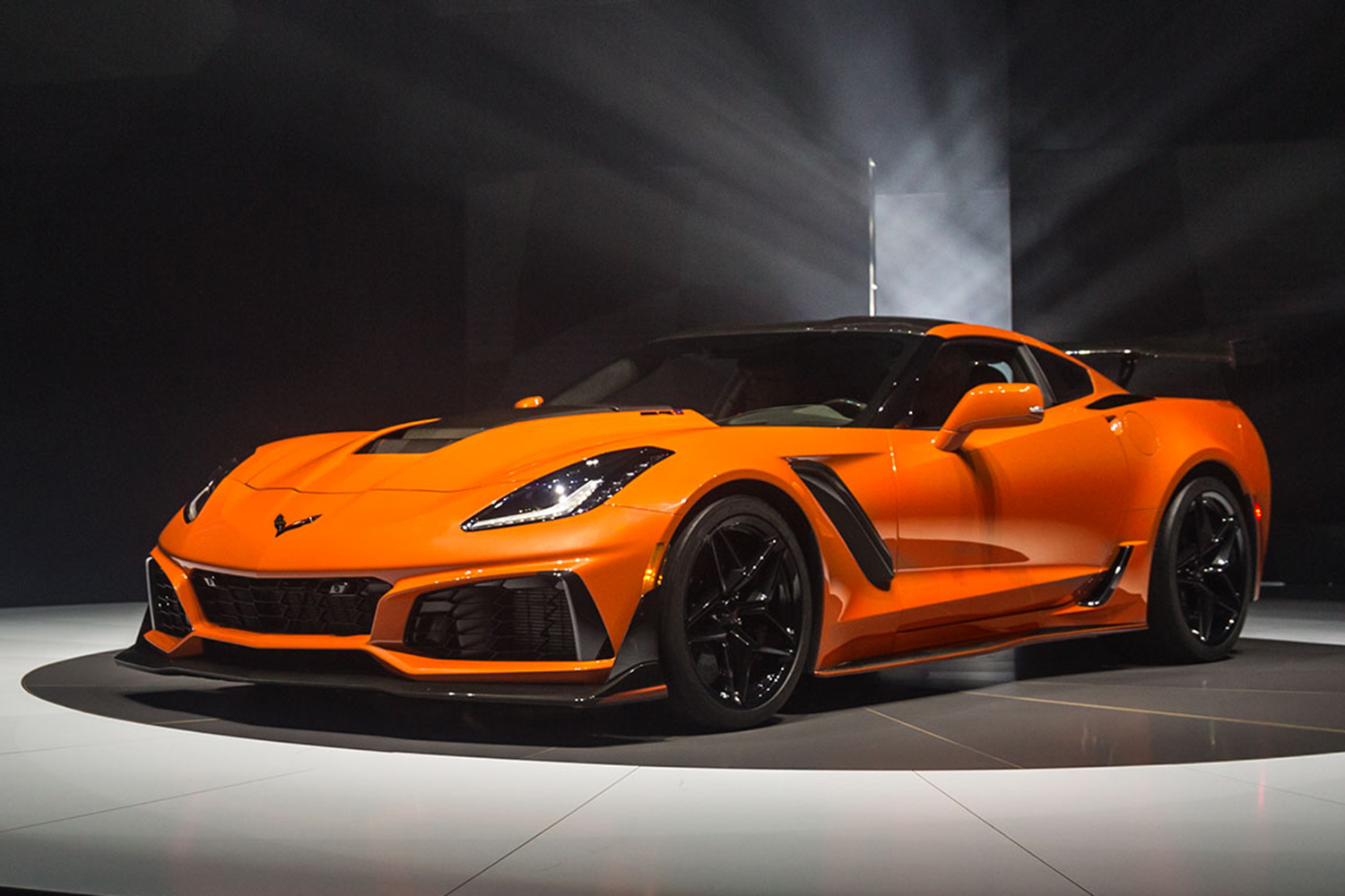 シボレー・コルベットZR1のフロントスタイリング