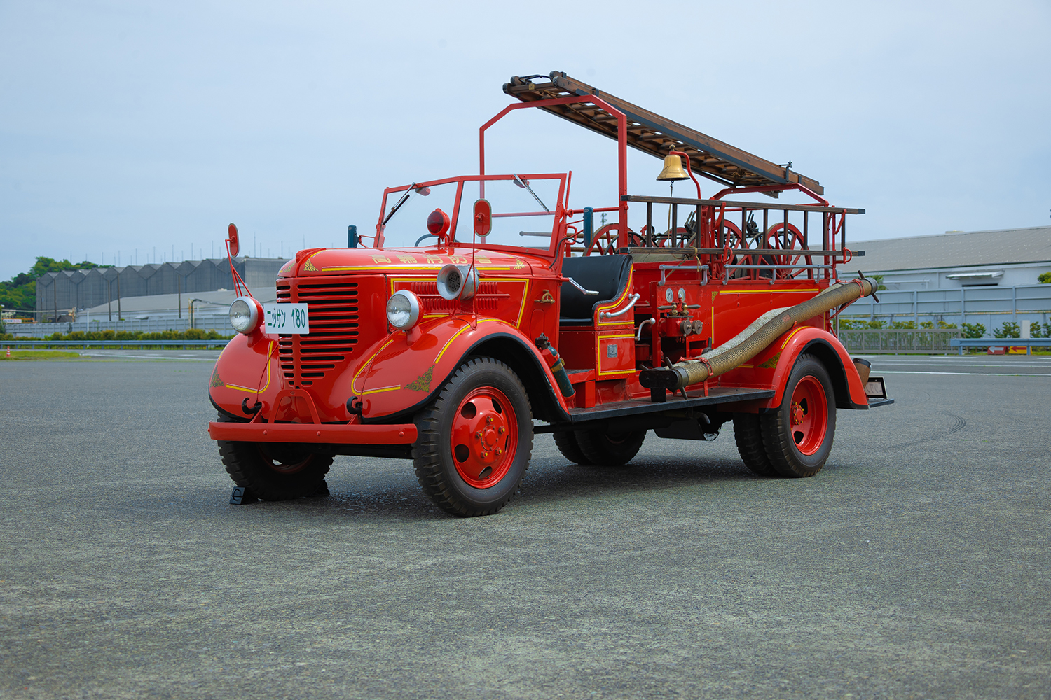 歴史的遺産「ニッサン180型消防ポンプ自動車」とは 〜 画像2