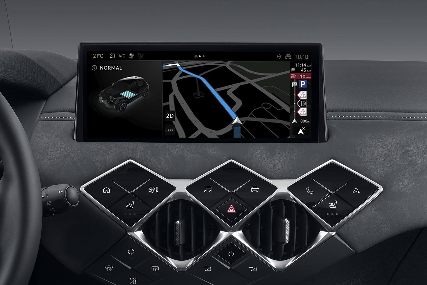 DSオートモビル「新型DS 3」の10.3インチのモニター 〜 画像11