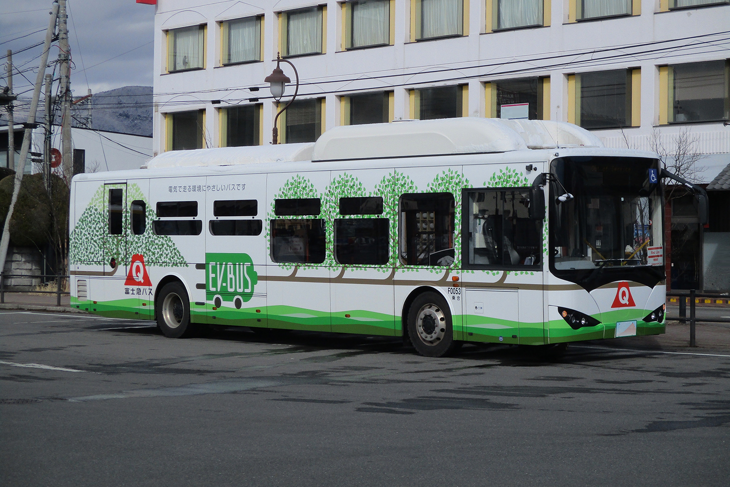 日本国内を走るBYD製路線バス