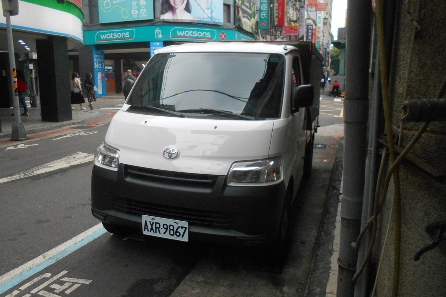 台北市内に停車していたトヨタ・タウンエース トラック 〜 画像3