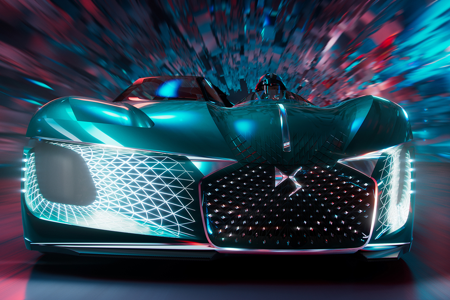 アシンメトリースポーツカー「DS X E-TENSE」がハイセンスすぎた 〜 画像6