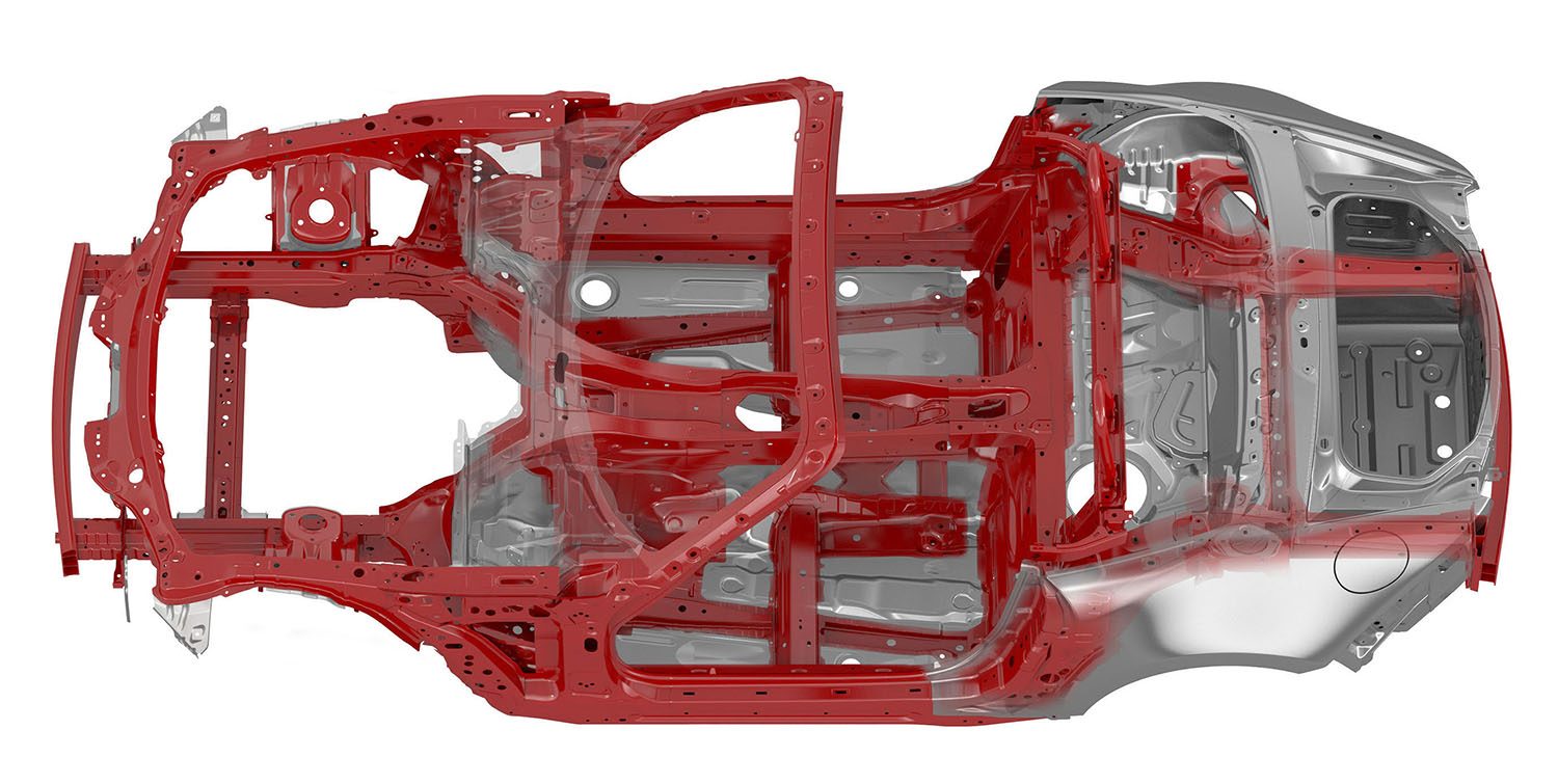 マツダ・ロードスターのボディ骨格