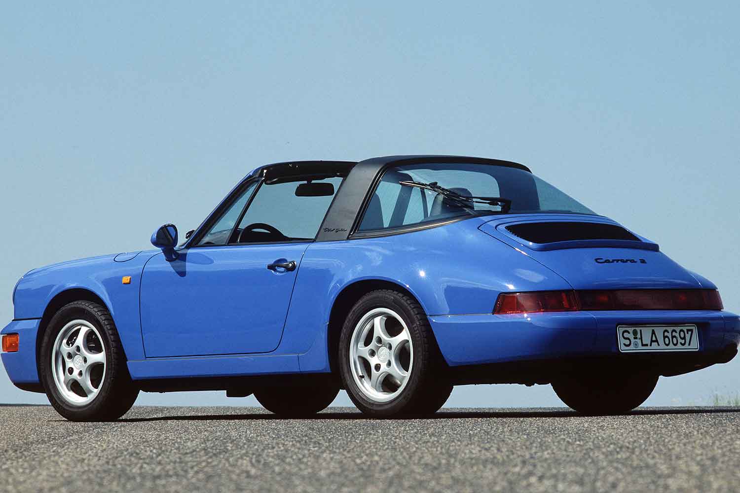 ポルシェ911 カレラ2 3.6 タルガのリヤビュー 〜 画像10