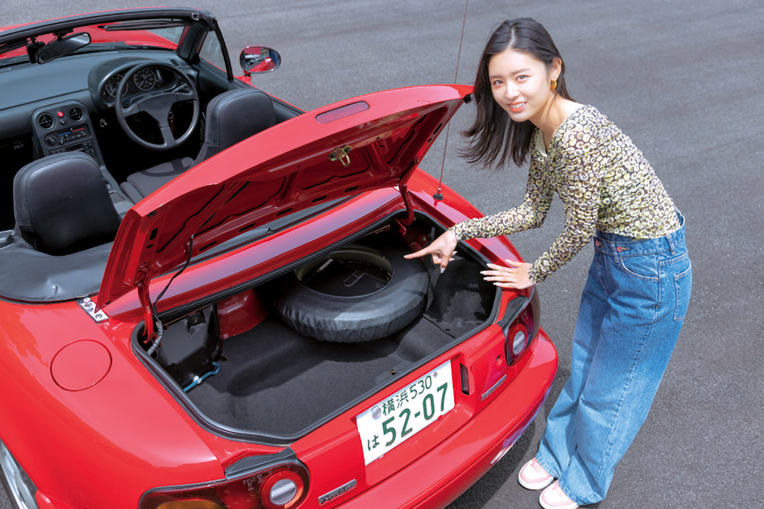 ViVi専属モデル 古畑星夏 MT女子はじめました ロードスター編 〜 画像8