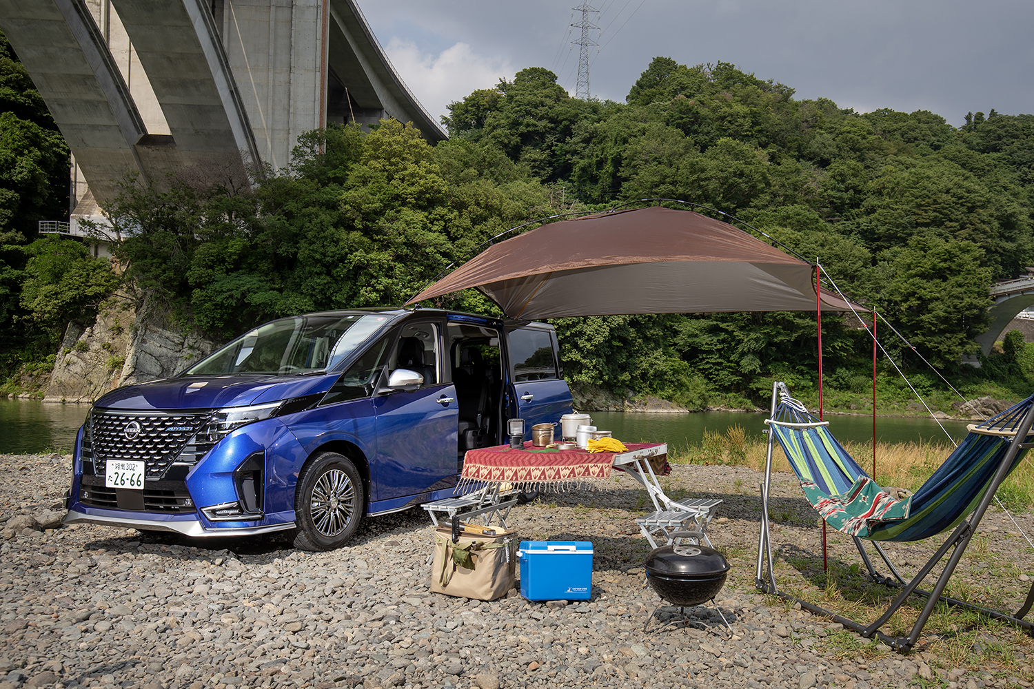 日産セレナAUTECHでZ世代がBBQに行く 〜 画像58