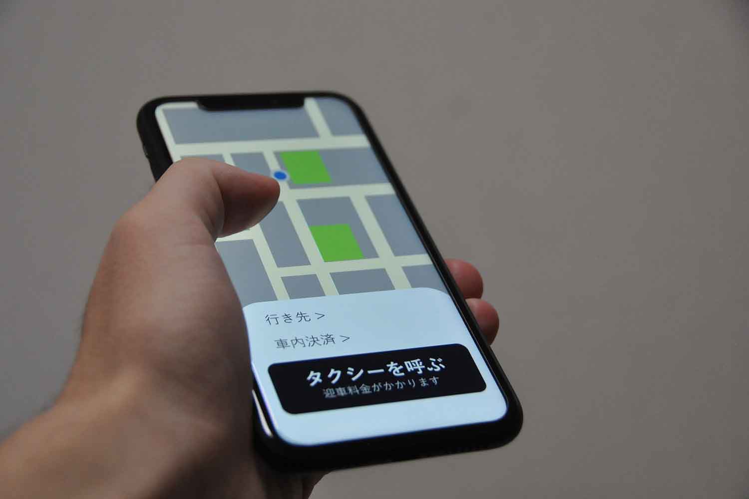 スマホアプリのタクシー配車サービスのイメージ写真 〜 画像10