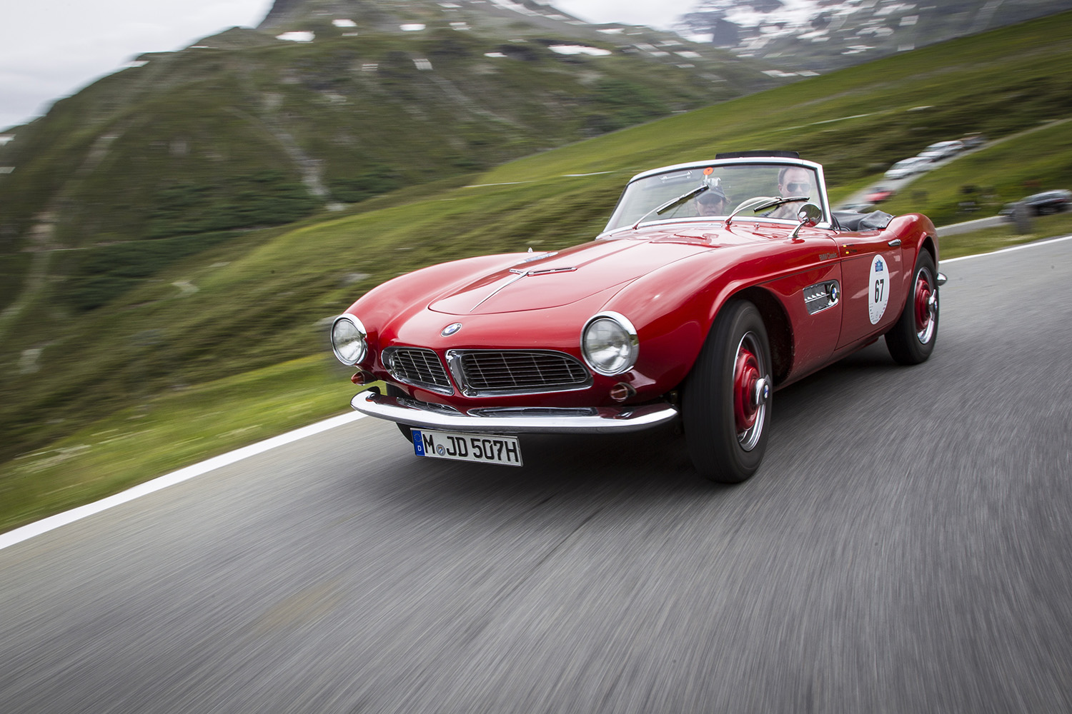 BMW 507の走行シーン 〜 画像1