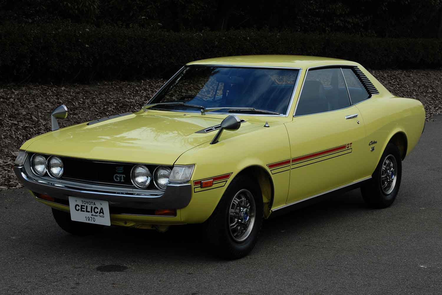 トヨタ・セリカ1600GT（TA22型）のエクステリア