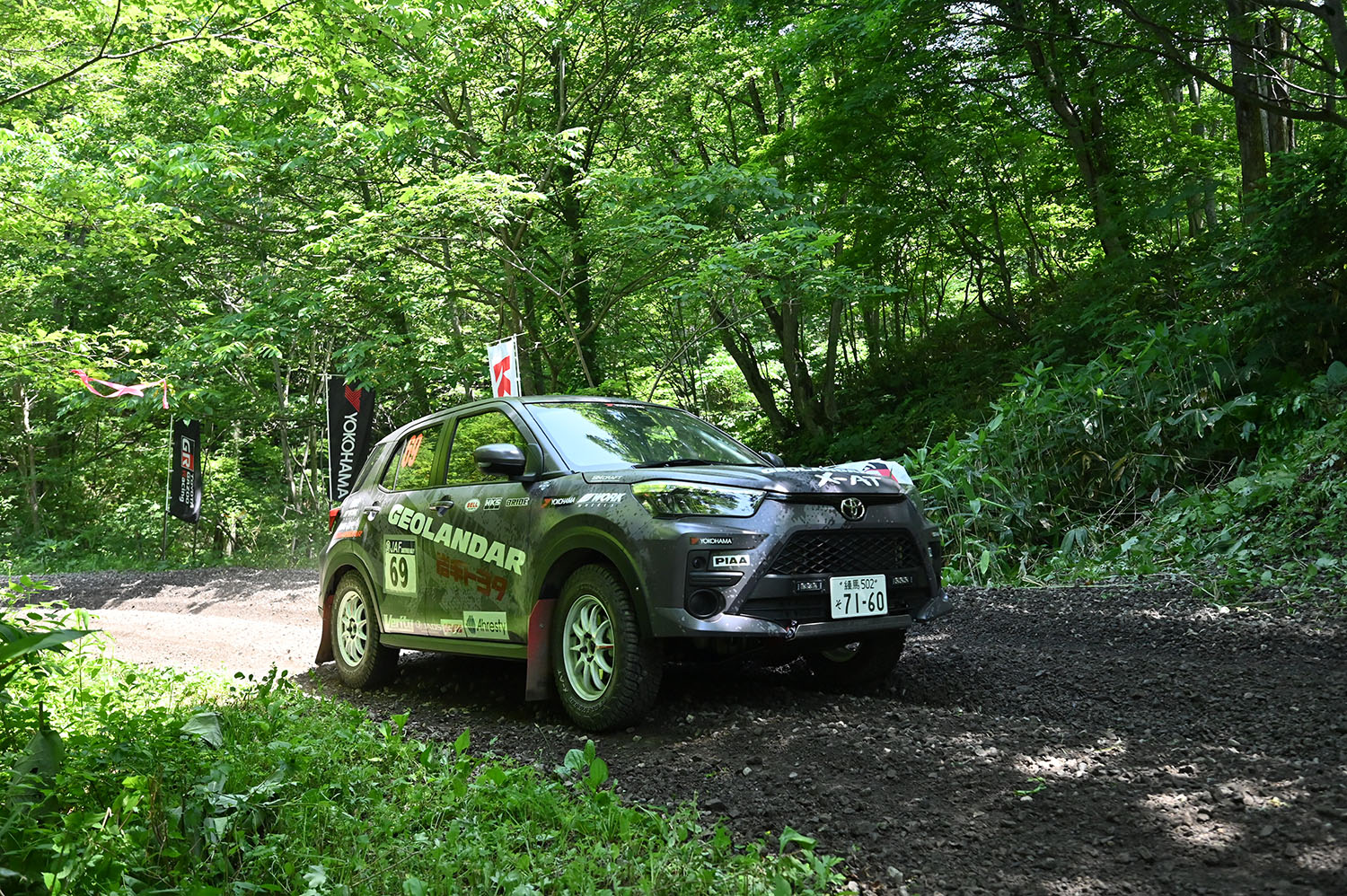 XCクラスに参戦するトヨタ・ライズの走り01