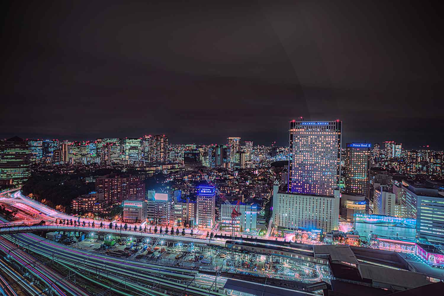 現在の品川駅周辺の夜景写真 〜 画像5