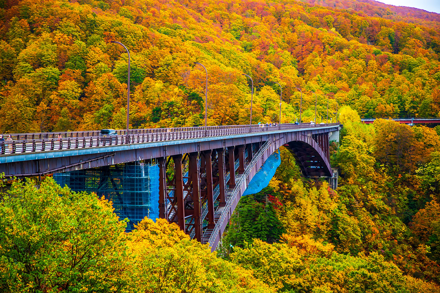 青森県の城ヶ倉大橋 〜 画像9