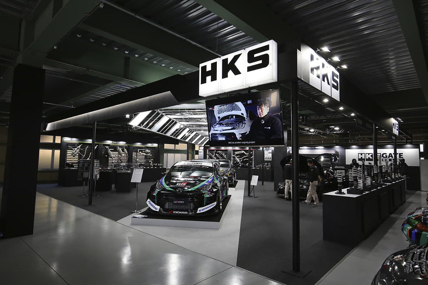 東京オートサロン HKSブース