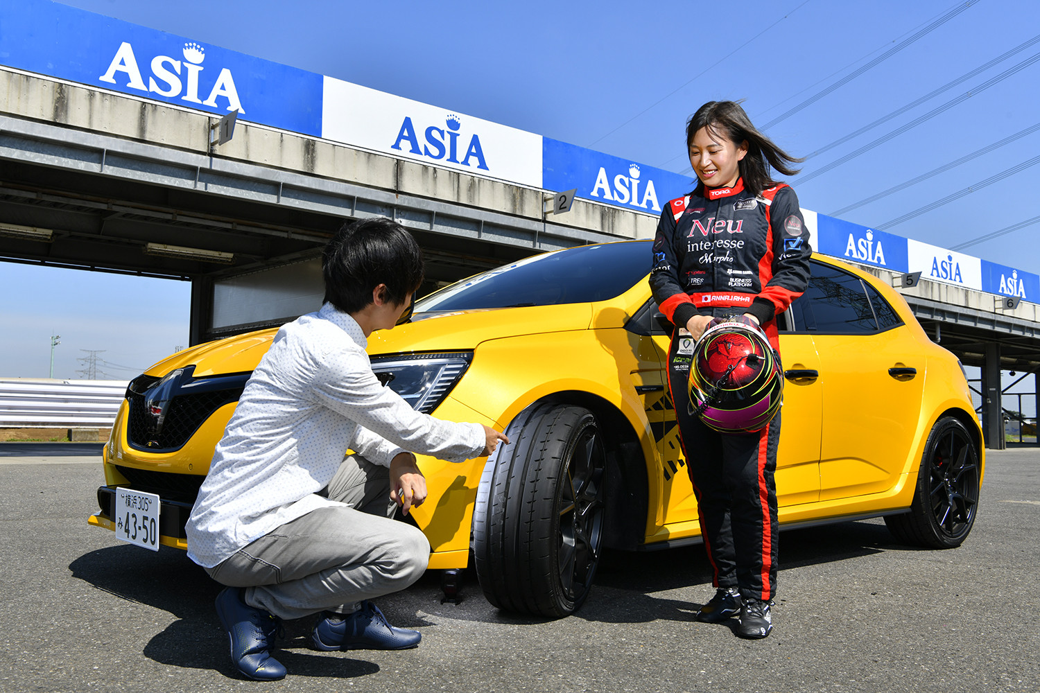 ヨコハマタイヤ「ADVAN APEX V601」をレーサー猪爪杏奈とWEB CARTOP井上が徹底テスト 〜 画像3