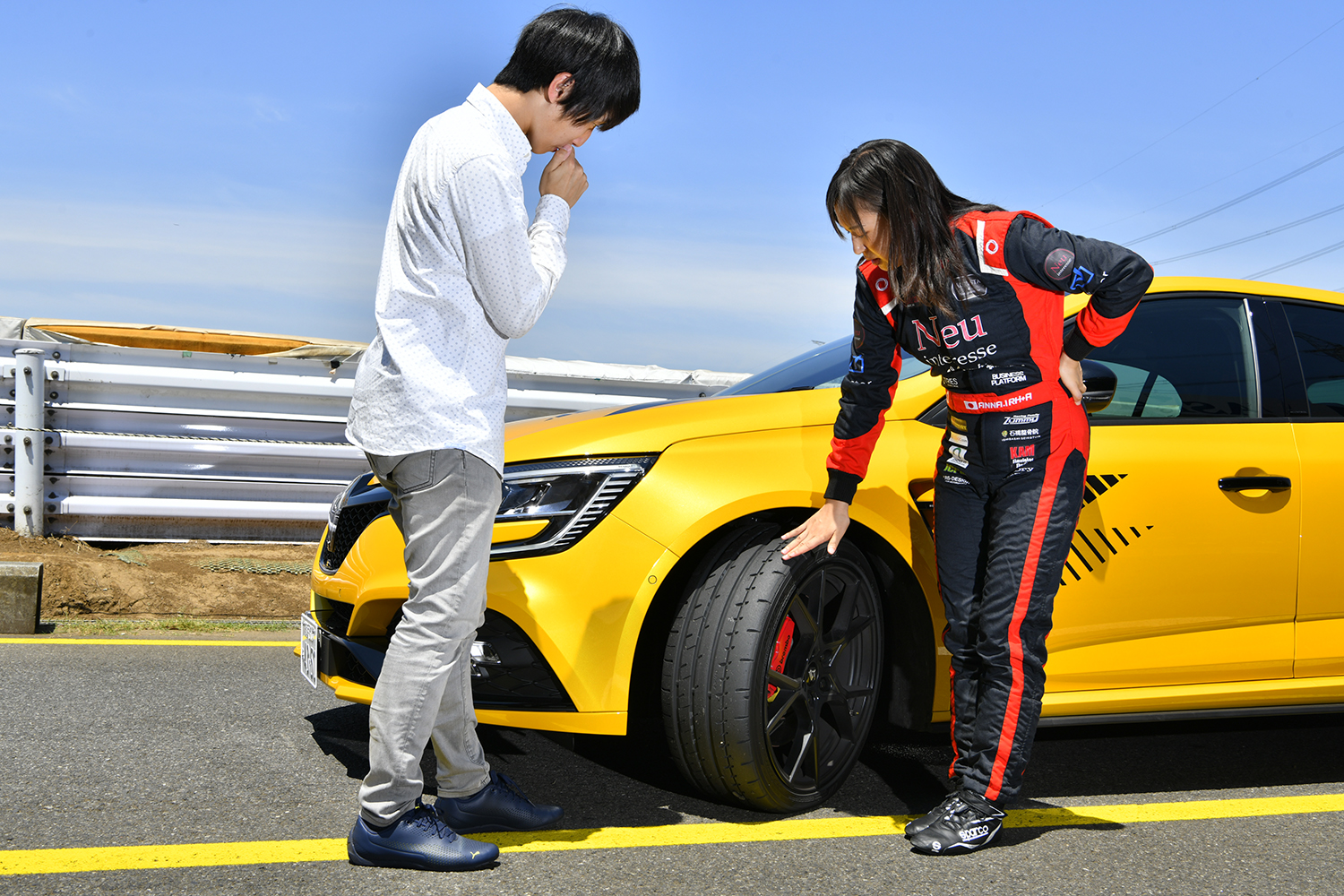 ヨコハマタイヤ「ADVAN APEX V601」をレーサー猪爪杏奈とWEB CARTOP井上が徹底テスト 〜 画像4