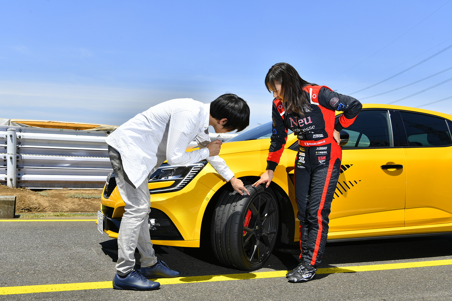 ヨコハマタイヤ「ADVAN APEX V601」をレーサー猪爪杏奈とWEB CARTOP井上が徹底テスト 〜 画像5