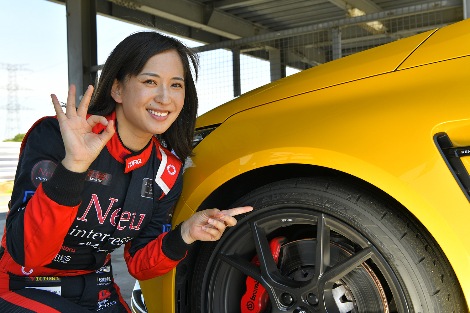 ヨコハマタイヤ「ADVAN APEX V601」をレーサー猪爪杏奈とWEB CARTOP井上が徹底テスト 〜 画像10