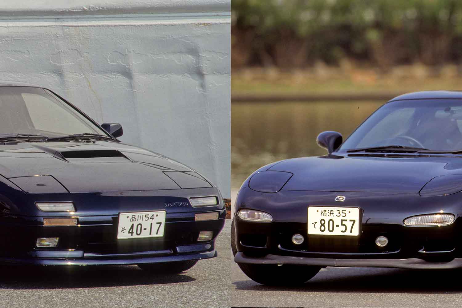 マツダRX-7（FC&FD）のフロント