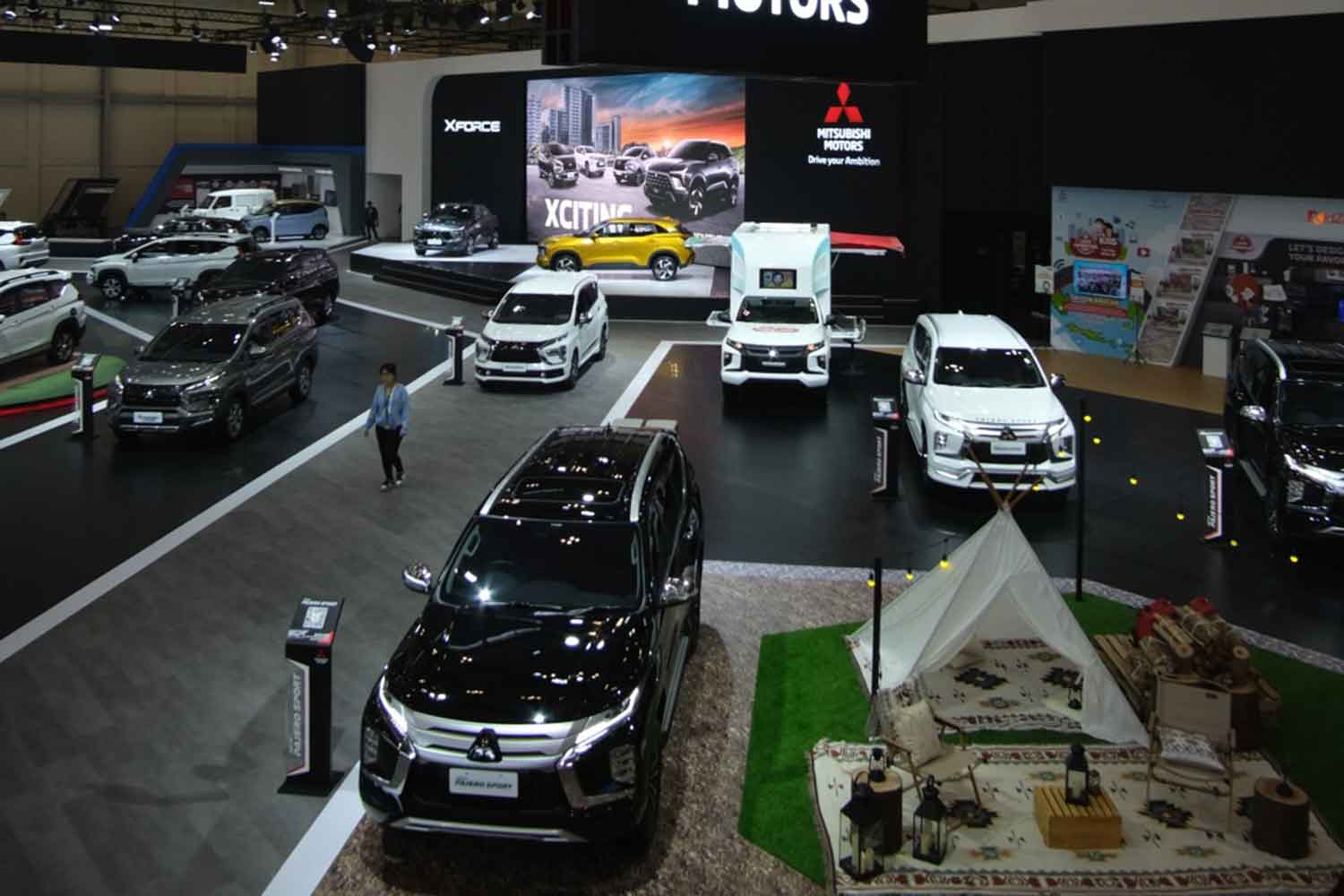 GIIAS2023の三菱のブース 〜 画像5