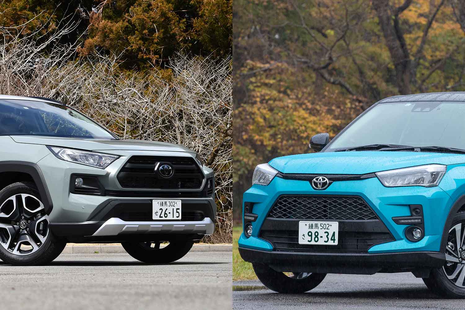 トヨタRAV4とトヨタ・ライズ