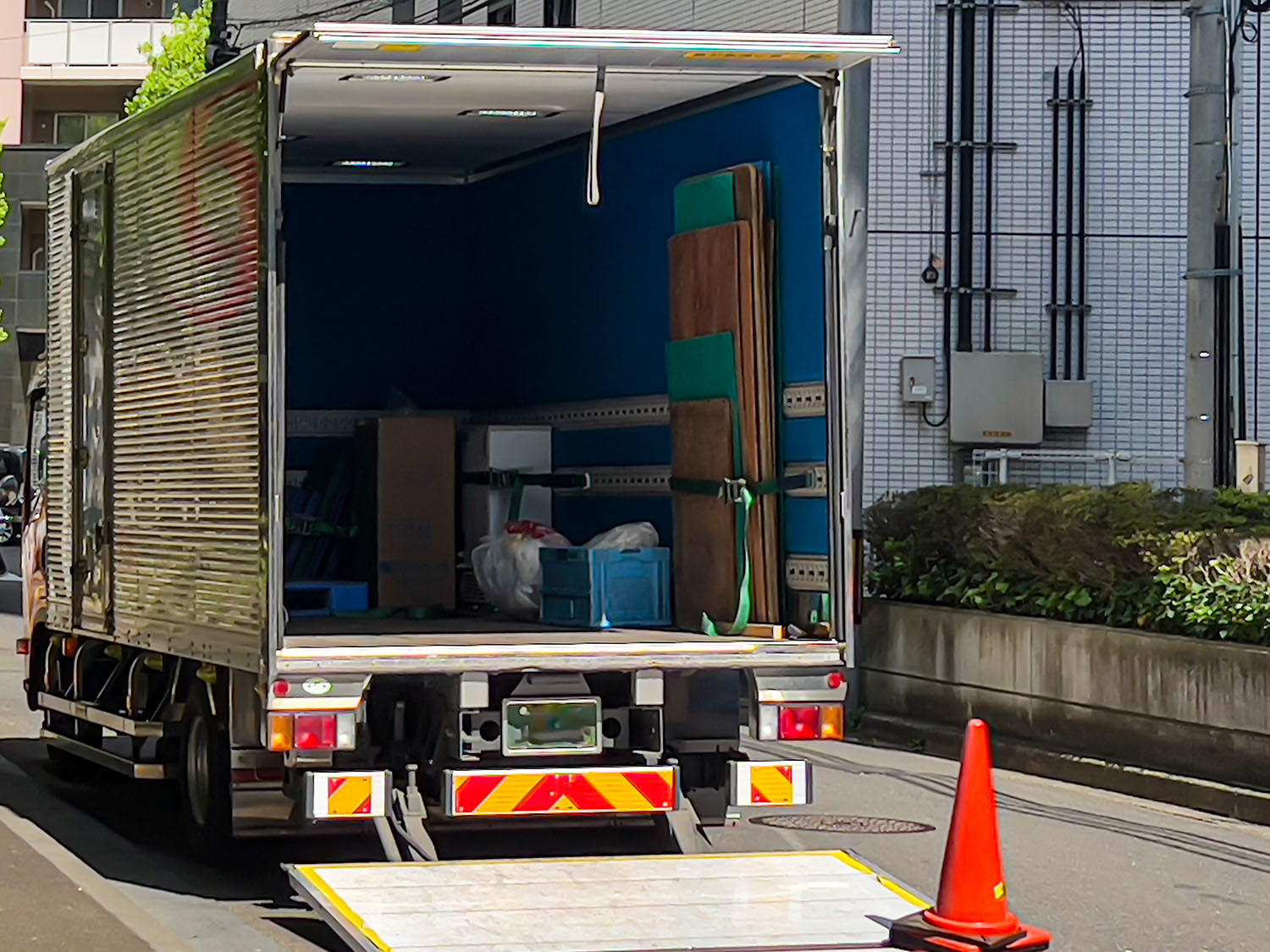 集荷風景