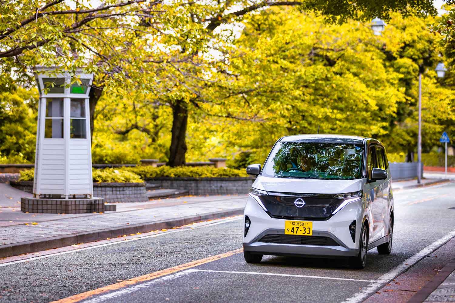 日産サクラのフロントスタイリング