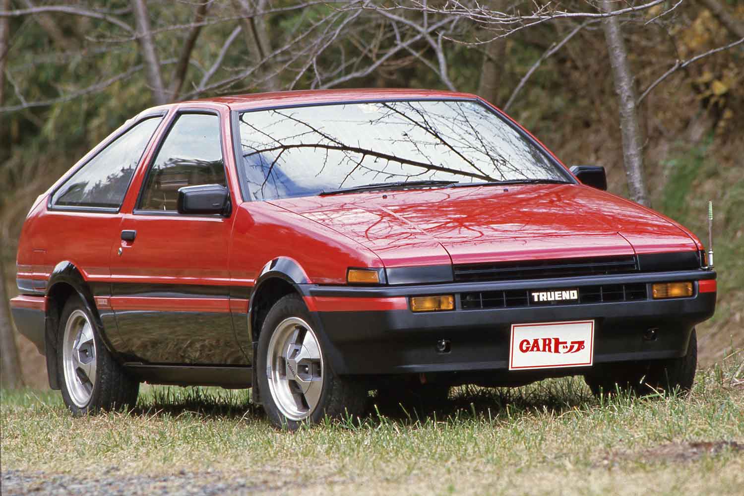 トヨタ・カローラスプリンタートレノ（AE86）のフロントスタイリング 〜 画像9