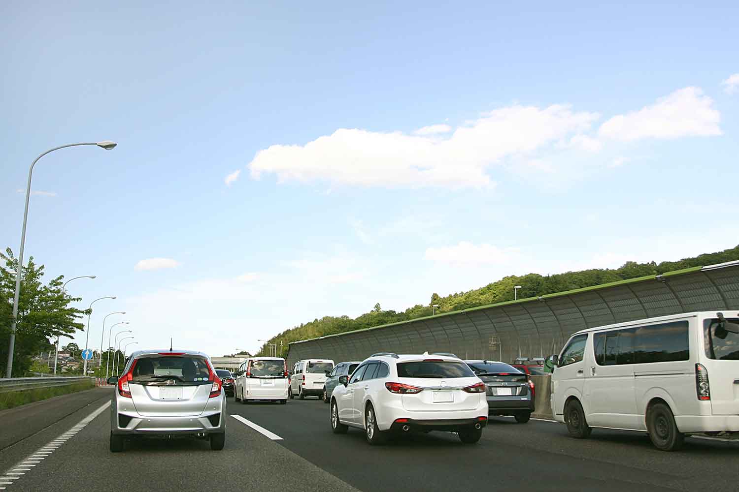 渋滞中のイメージ