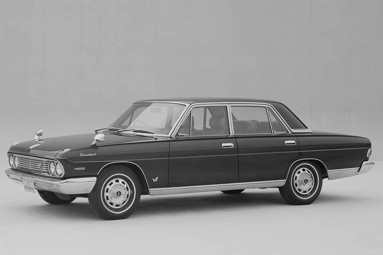 日産プレジデント（初代）のモノクロ写真 〜 画像6