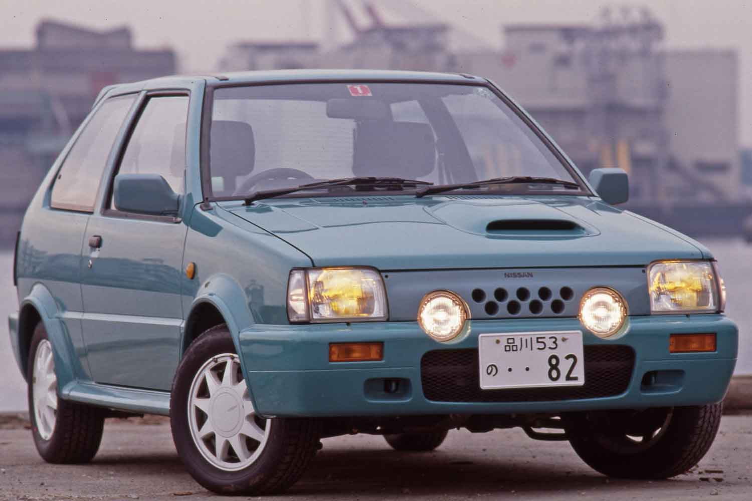 日産マーチ スーパーターボ（K10）のフロントスタイリング