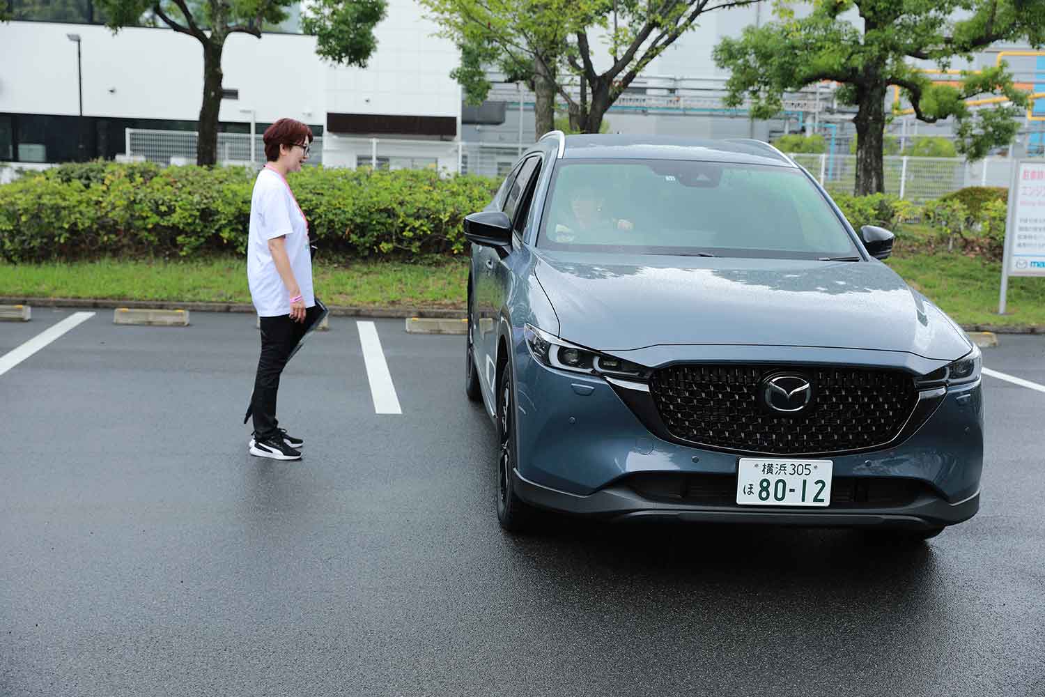 プログラム第二部の「車庫入れのコツ」のレクチャー様子 〜 画像18