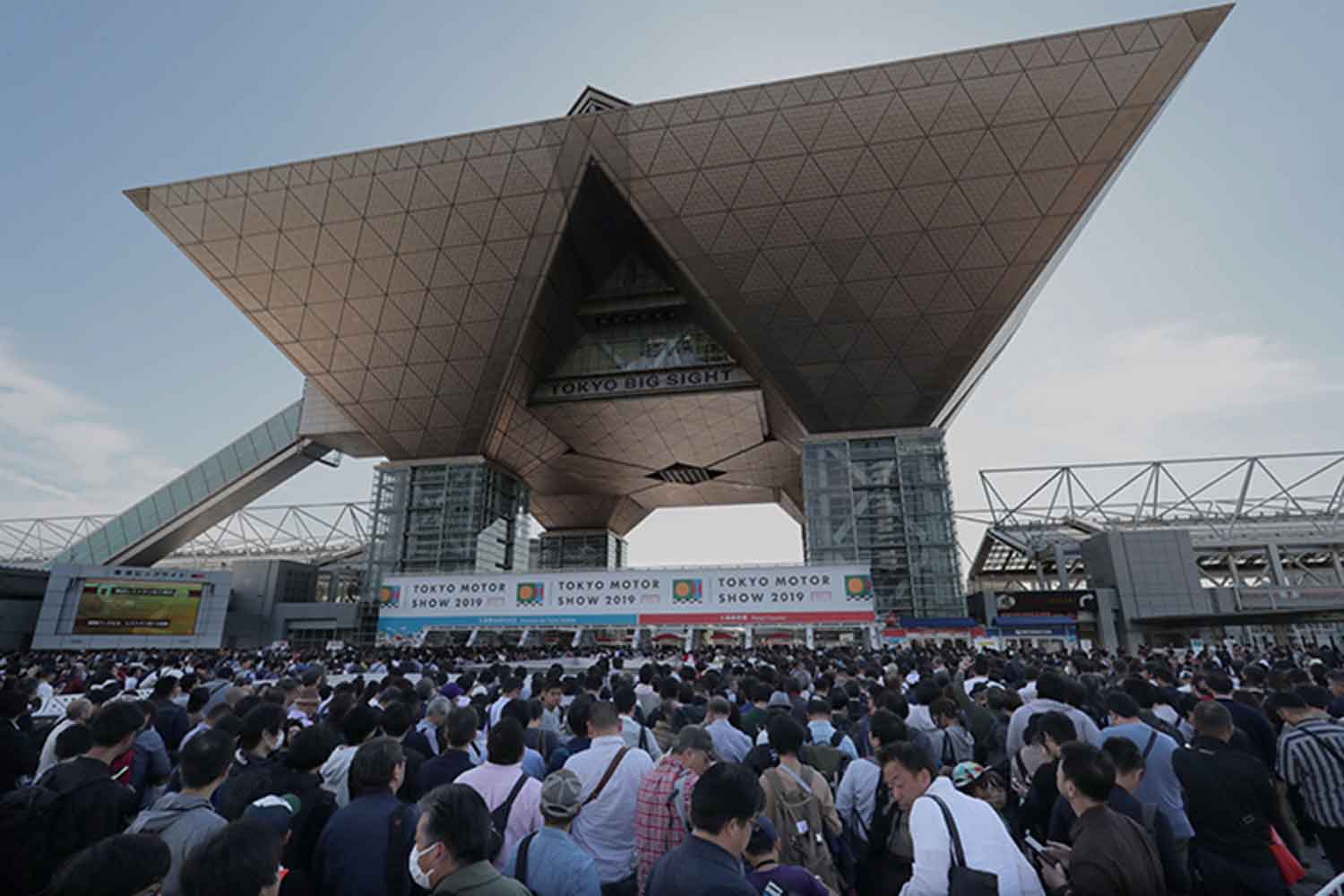 東京モーターショー2019の会場付近