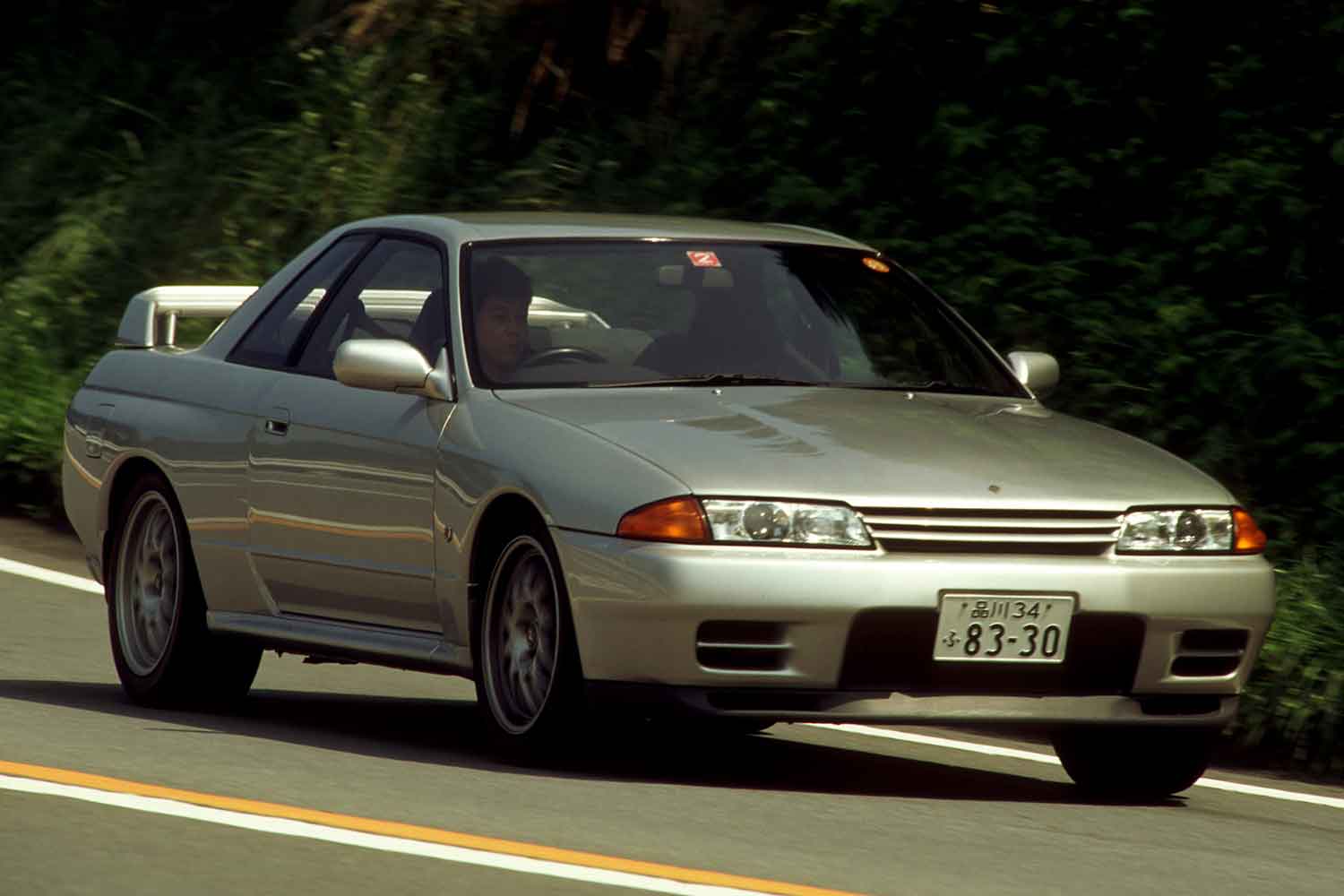 日産スカイラインGT-R（R32型）の走行写真 〜 画像21