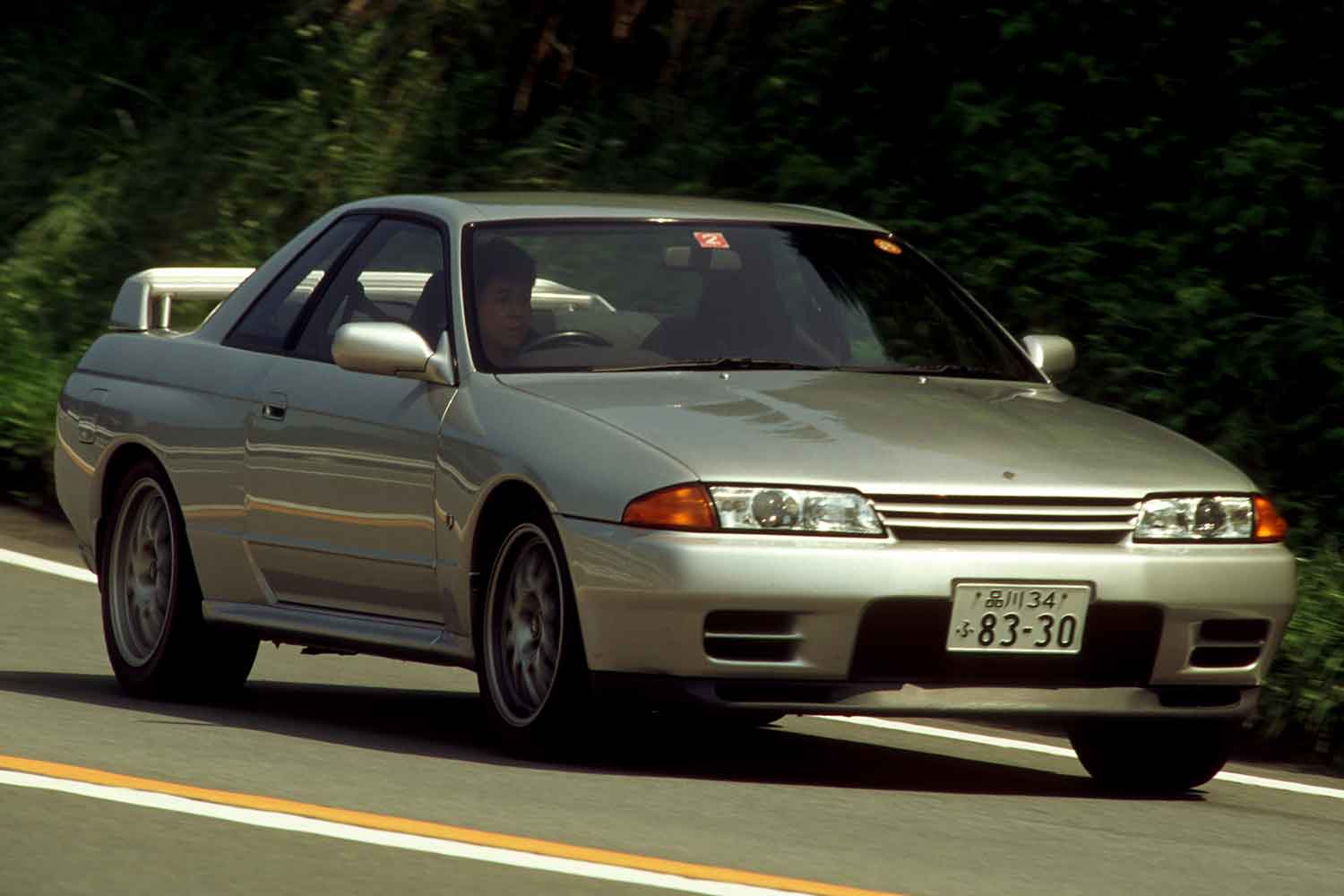 日産スカイラインGT-R（R32）の走行写真 〜 画像2