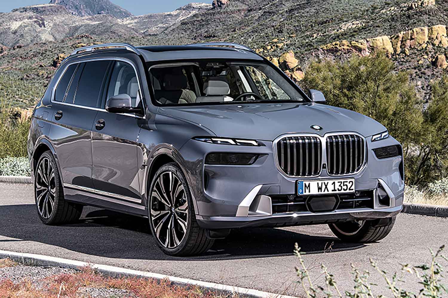 BMW・X7のフロントスタイリング