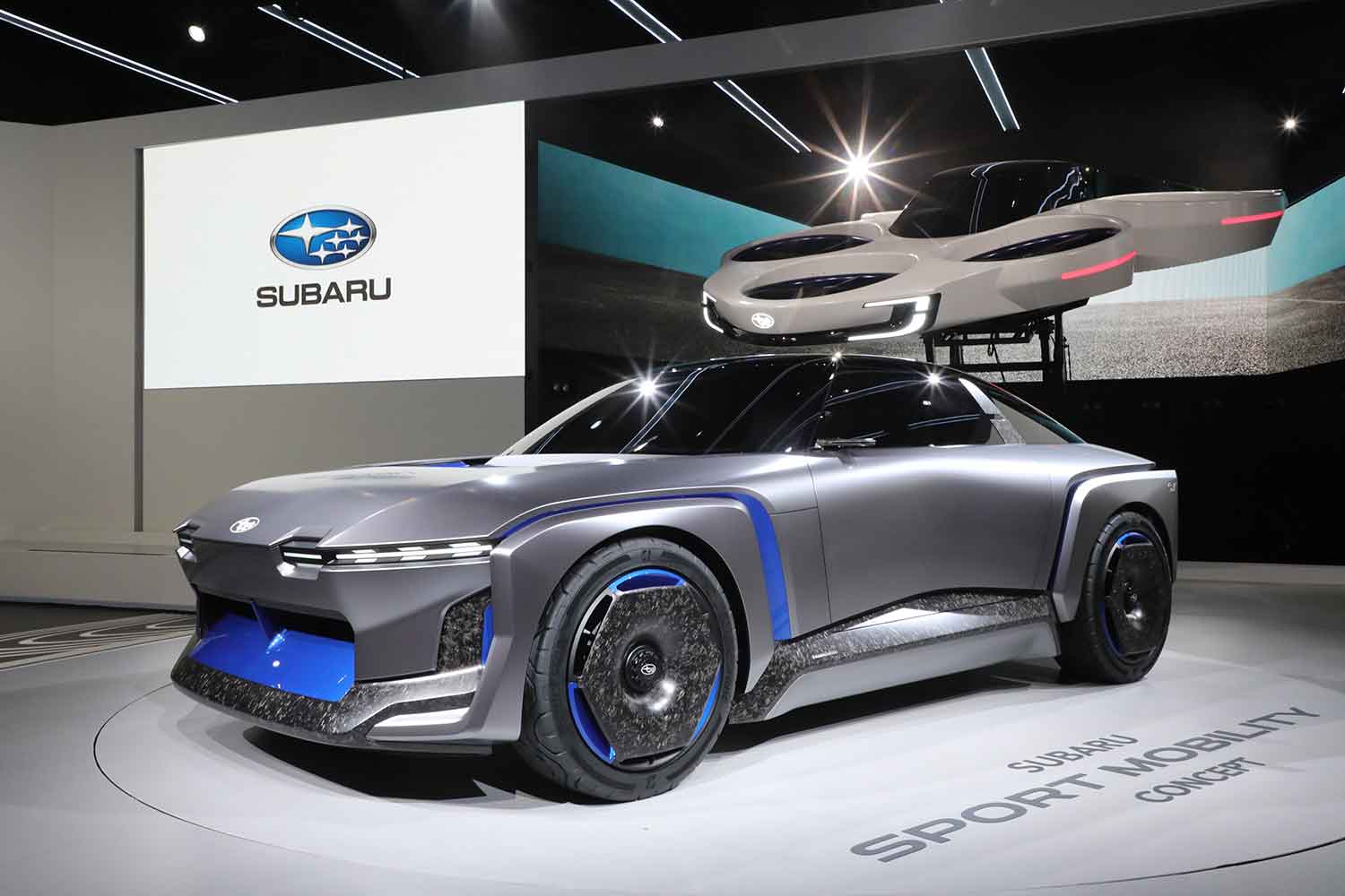 スバルの「SUBARU AIR MOBILITY CONCEPT」と「SUBARU SPORT MOBILITY CONCEPT」