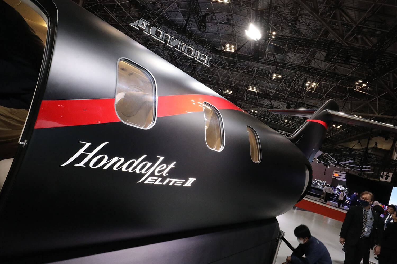 HondaJetエリートIIのモックアップ