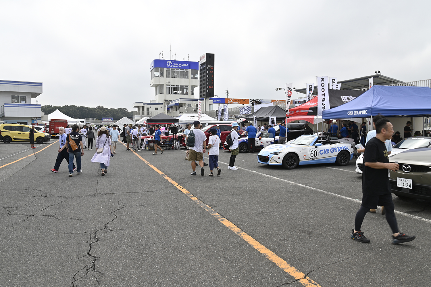 メディア対抗ロードスター4時間耐久レースの会場