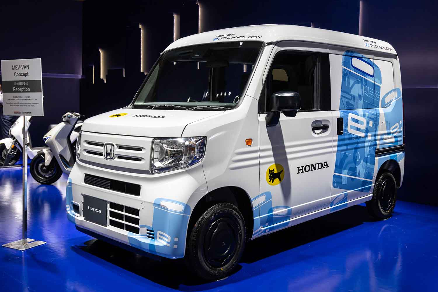 ジャパン・モビリティ・ショーでのホンダ「N-VAN e:」 〜 画像4