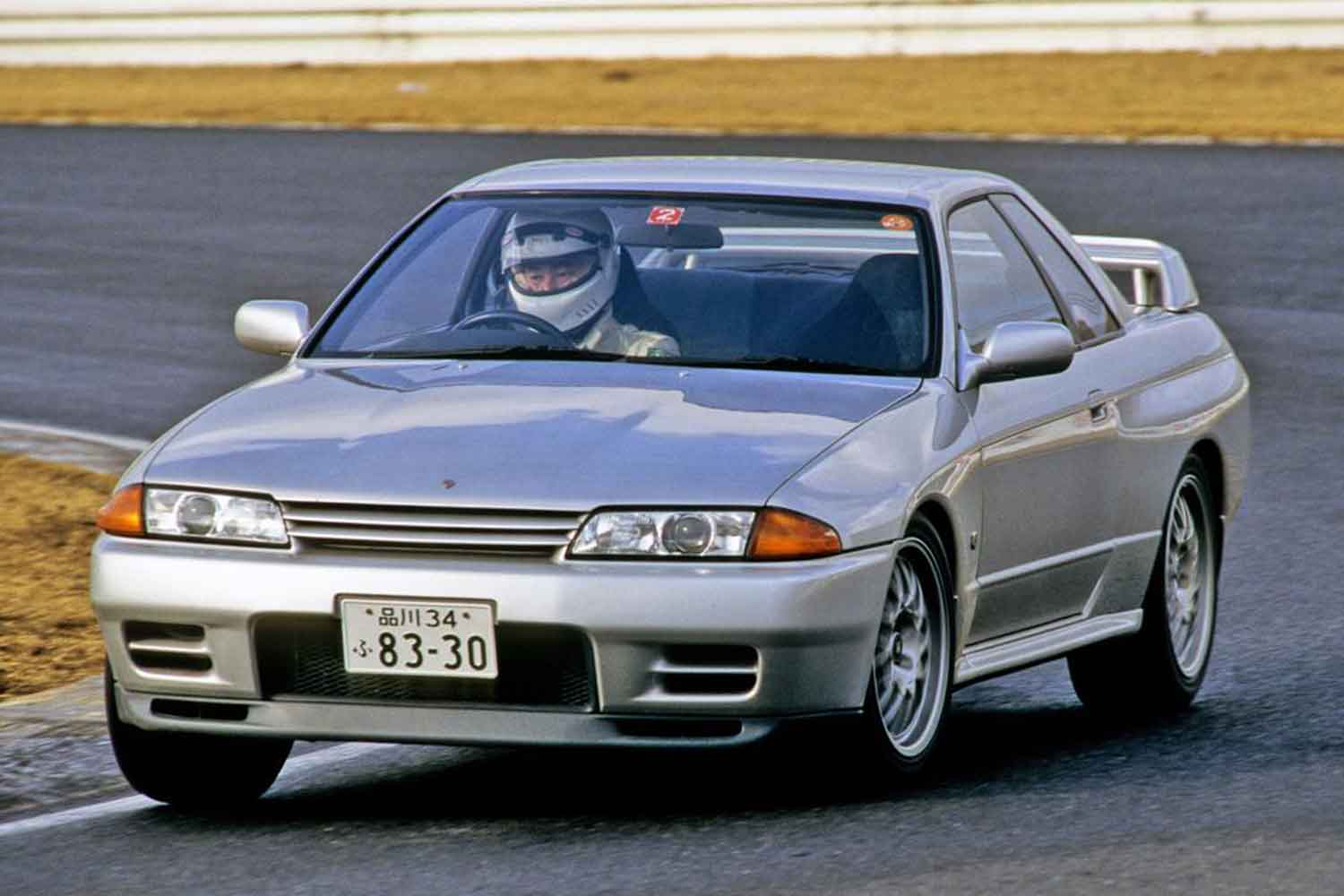 日産スカイラインGT-R（R32）の走行写真 〜 画像5